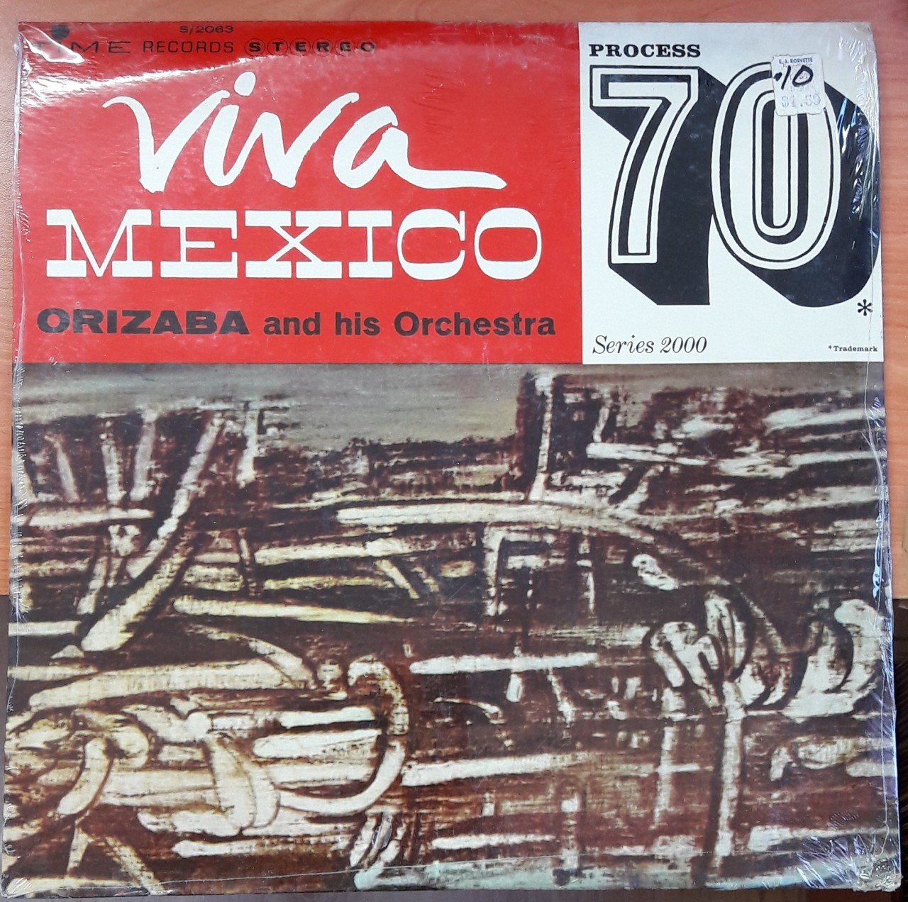 VIVA MEXICO - ORIZABA ORCHESTRA - DÖNEM BASKISI PLAK SIFIR