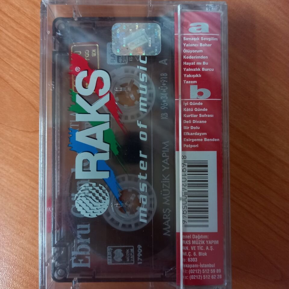 EBRU GÜNDEŞ - KURTLAR SOFRASI (1996) - KASET SIFIR