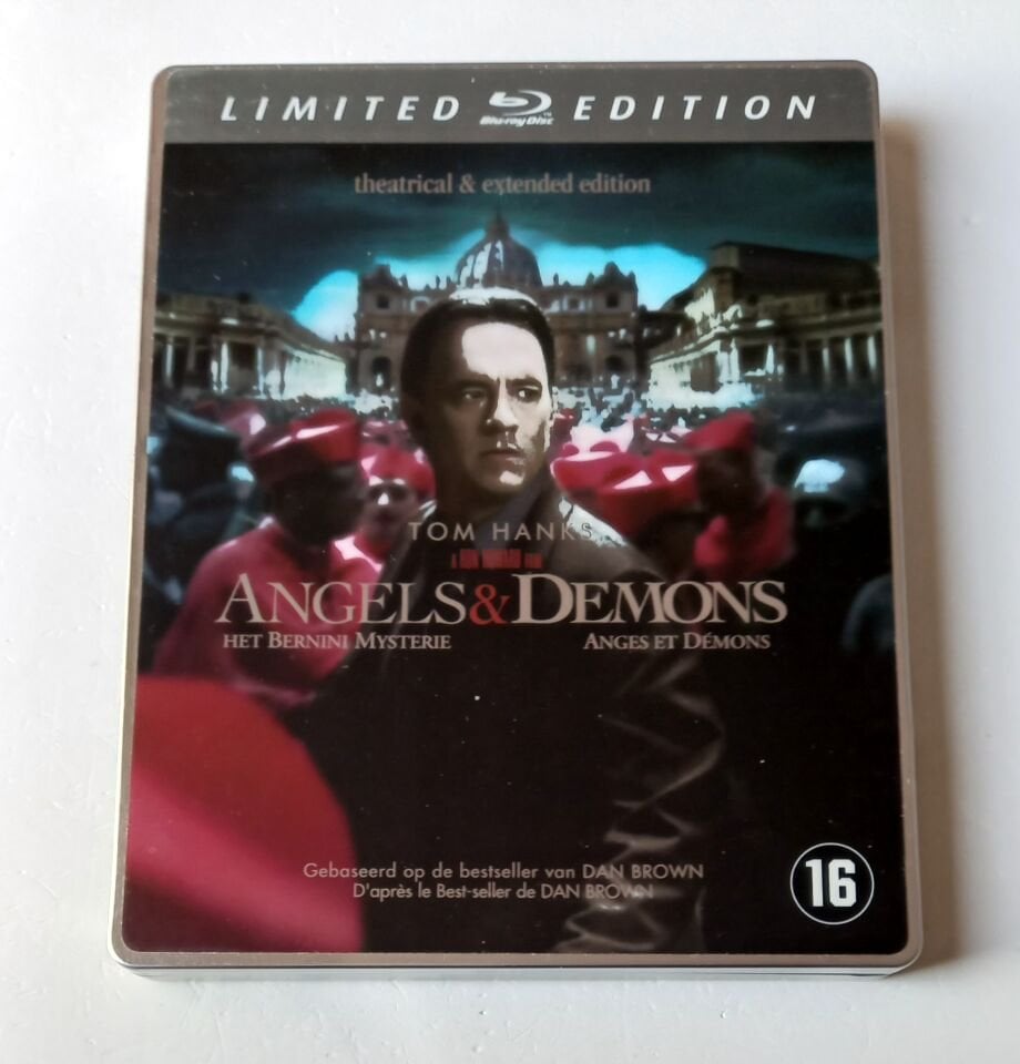 ANGELS & DEMONS - TOM HANKS, EWAN MCGREGOR - YÖN.: RON HOWARD - 2BLU-RAY  STEELBOOK METAL KUTU 2.EL