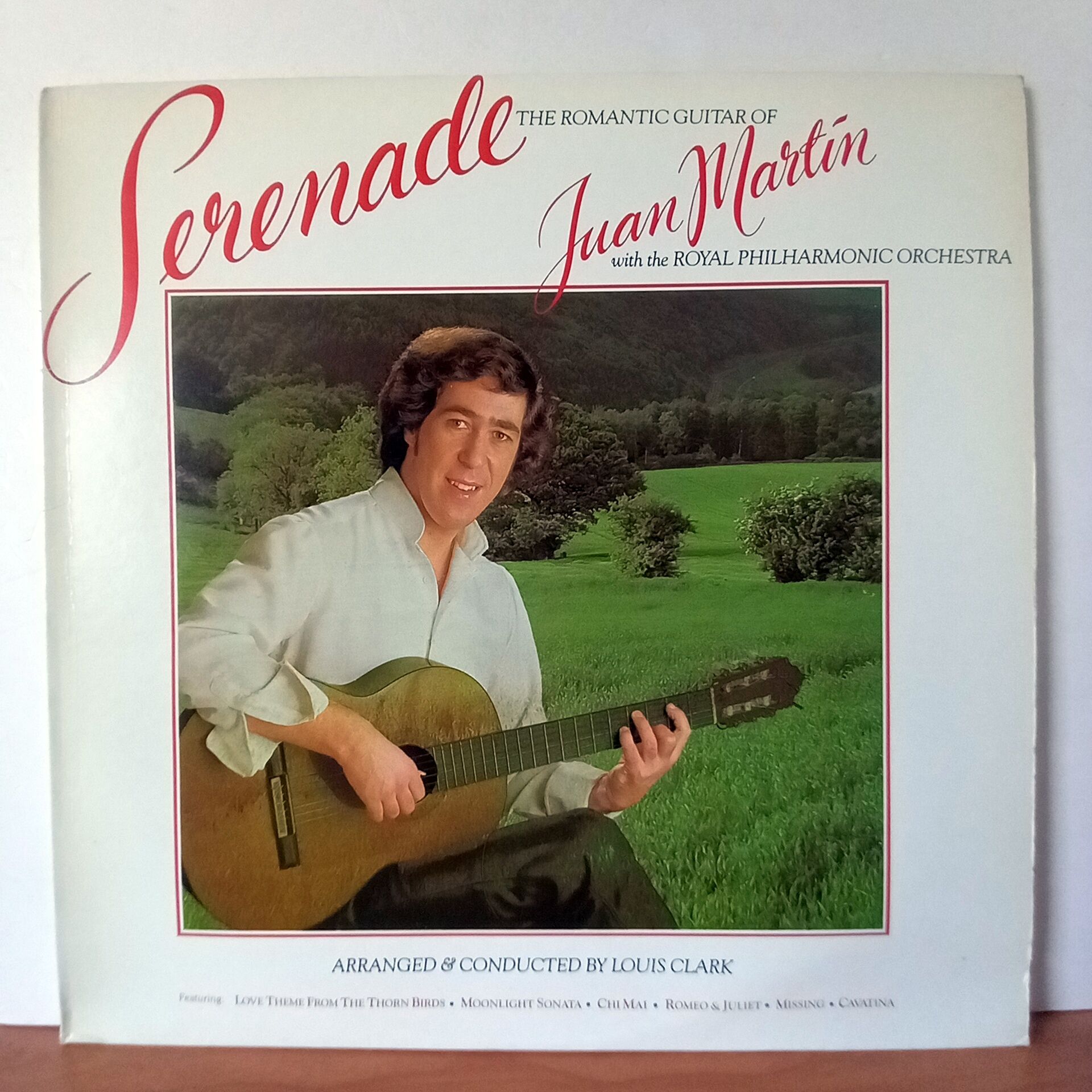 JUAN MARTIN – SERENADE / THE ROMANTIC GUITAR OF JUAN MARTIN WITH THE ROYAL PHILHARMONIC ORCHESTRA (1984) - LP 2.EL PLAK