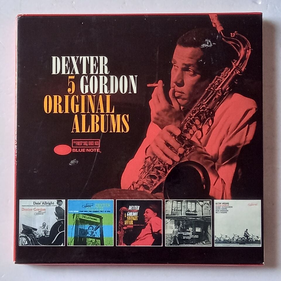 DEXTER GORDON – 5 ORIGINAL ALBUMS (2002) - 5CD 2.EL