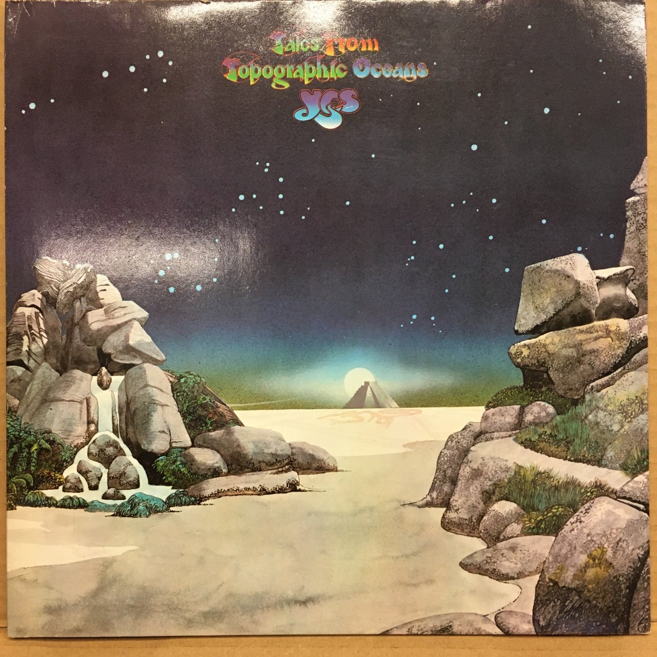 YES - TALES FROM TOPOGRAPHIC OCEANS (1973) REISSUE 2.EL 2PLAK