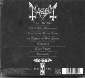 MAYHEM – ATAVISTIC BLACK DISORDER // KOMMANDO (2021) - DIGIPAK CD AMBALAJINDA SIFIR