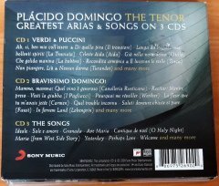 PLACIDO DOMINGO - THE TENOR 3CD 2.EL