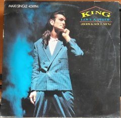 KING - LOVE & PRIDE (1984) 12'' MAXI SINGLE PLAK 2.EL