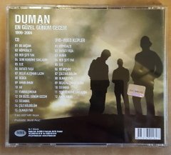 DUMAN - EN GÜZEL GÜNÜM GECEM 1999-2006 CD + DVD 2.EL