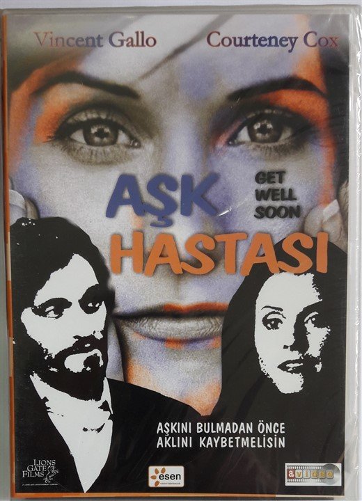 AŞK HASTASI - GET WELL SOON - VINCENT GALLO - COURTNEY COX - DVD SIFIR