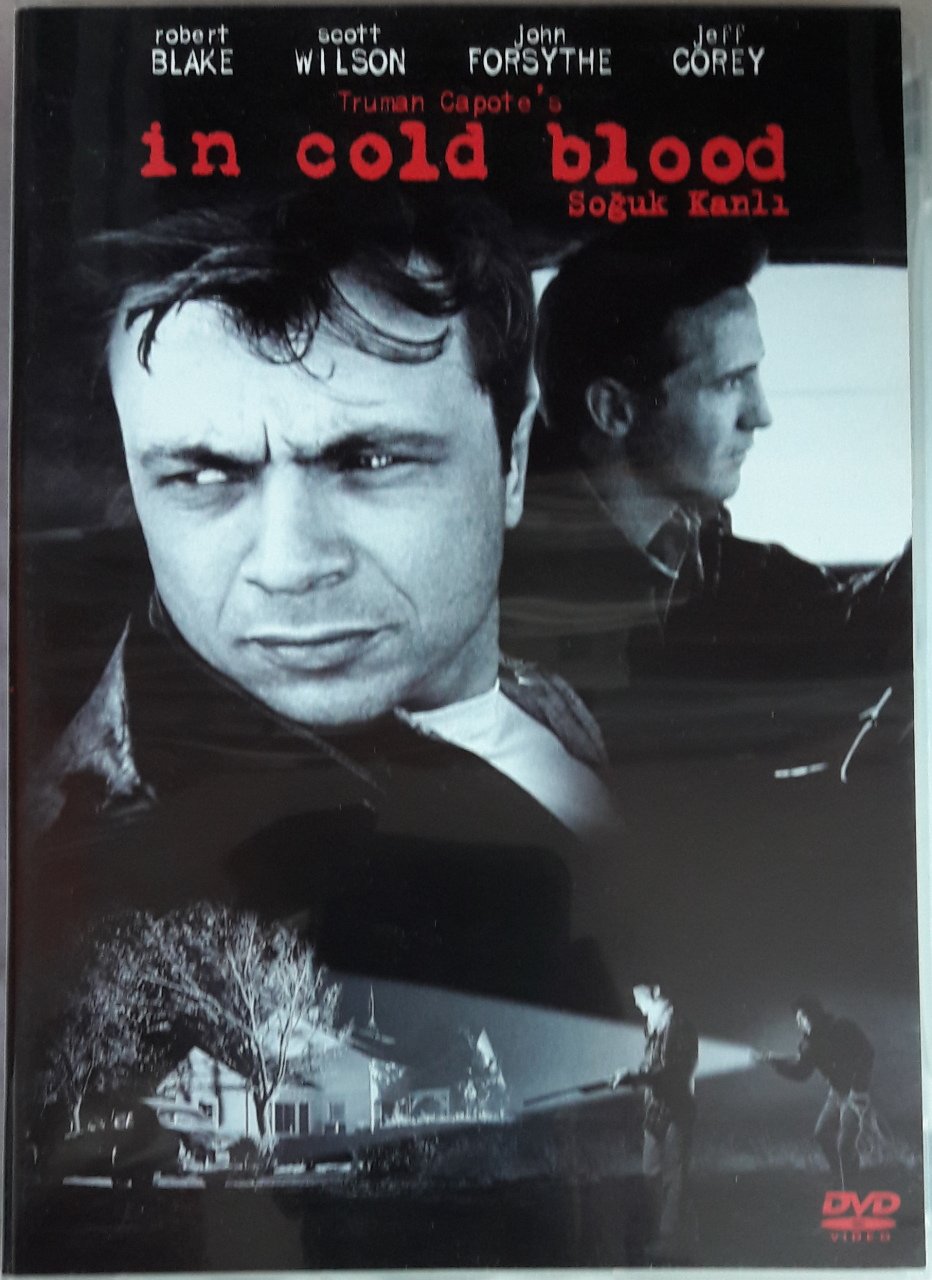IN COLD BLOOD - SOĞUK KANLI - ROBERT BLAKE - SCOTT WILSON - RICHARD BROOKS - DVD 2.EL (TRUMAN CAPOTE)