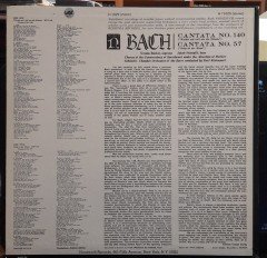 BACH: CANTATA NO. 140 & 57, URSULA BUCKEL, CHAMBER ORCHESTRA OF THE SARRE - PLAK 2.EL