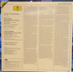 TCHAIKOVSKY - ROMEO AND JULIET / BARENBOIM CHICAGO SYM.ORC. (1983) - LP 2.EL PLAK