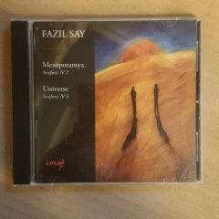 FAZIL SAY - SENFONİ NO 2 MEZOPOTAMYA / SENFONİ NO 2 UNIVERSE (2013) - CD İMZALI / KİTAPÇIK BURUŞUK 2.EL
