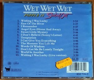 WET WET WET - POPPED IN SOULED OUT (1987) - CD 2.EL