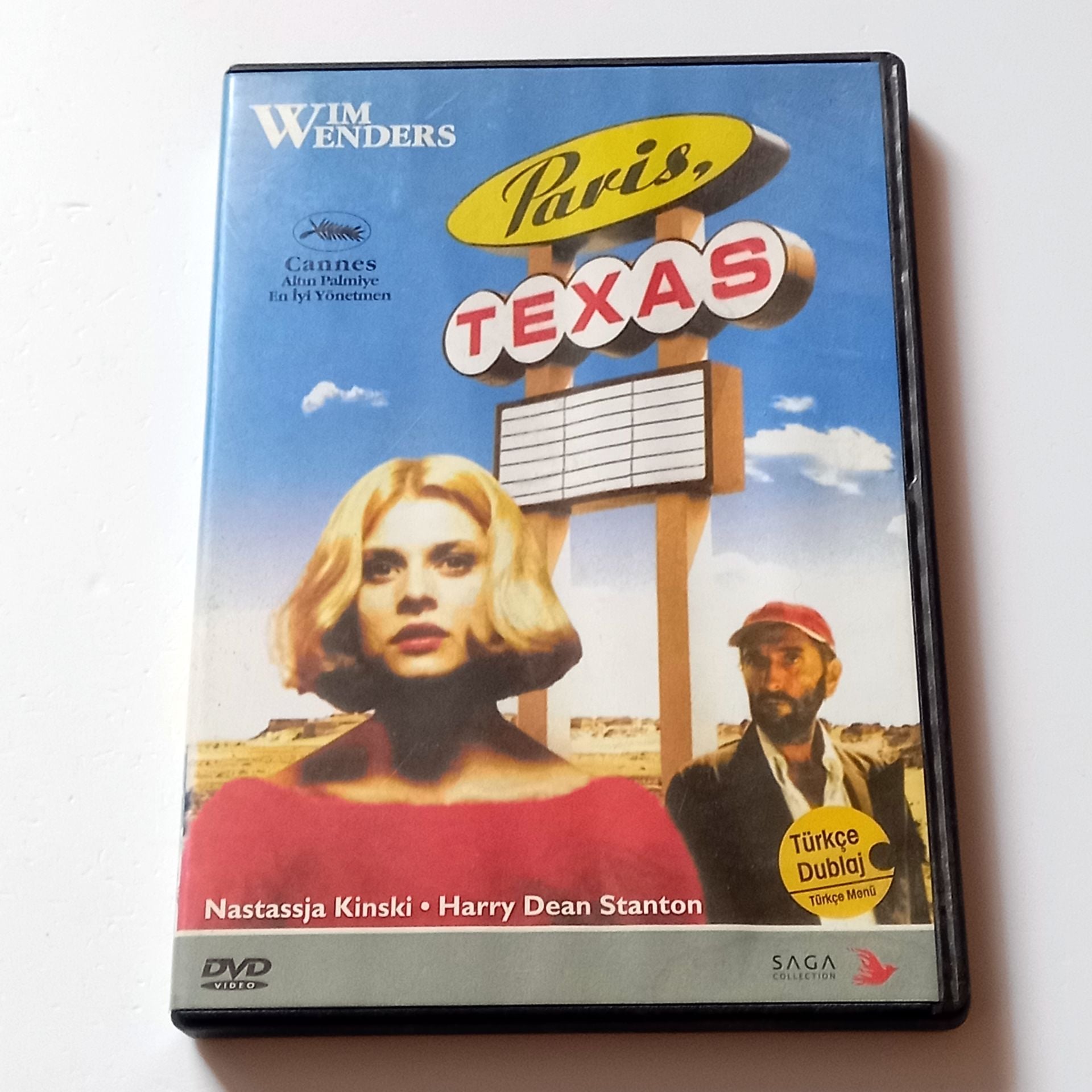 PARIS, TEXAS - NASTASSJA KINSKI, HARRY DEAN STANTON, YÖN.: WIM WENDERS - DVD 2.EL