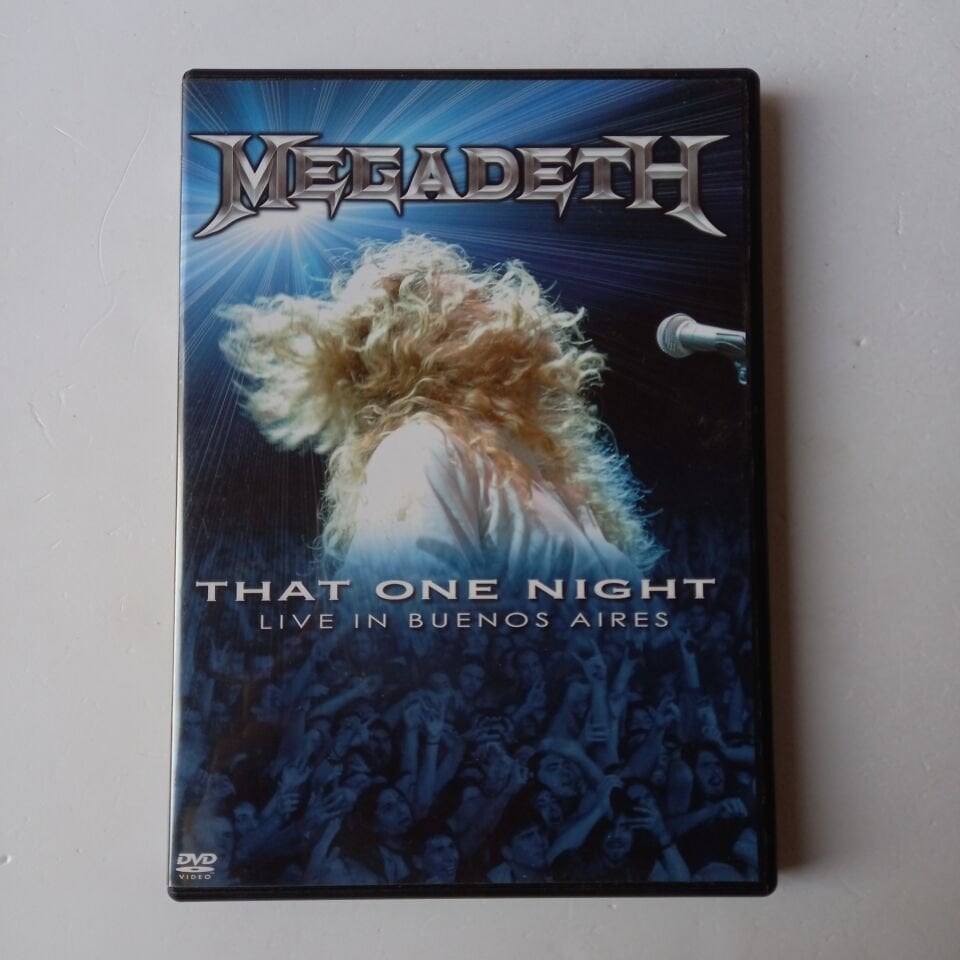 MEGADETH - THAT ONE NIGHT - LIVE IN BUENOS AIRES - DVD 2.EL
