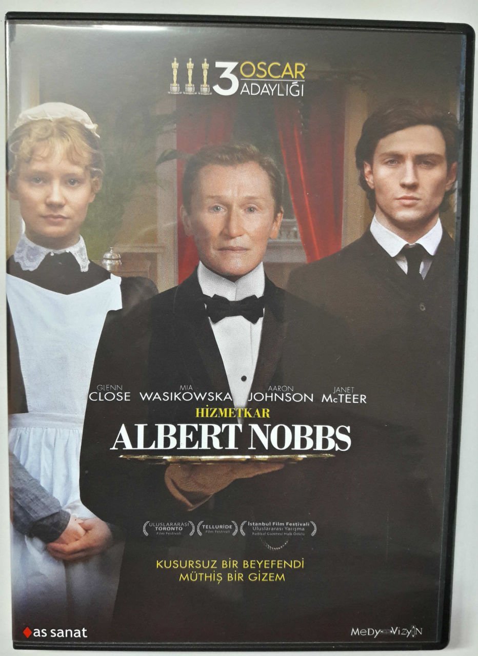 HİZMETKAR ALBERT NOBBS - GLENN CLOSE - DVD SIFIR