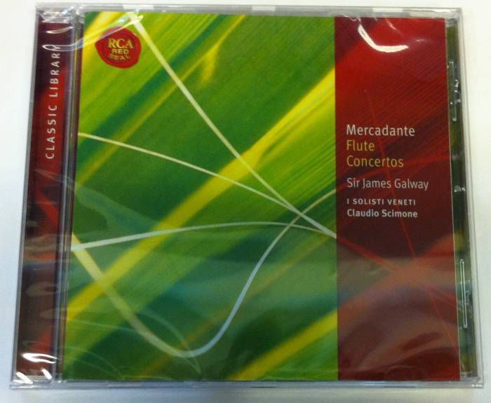 MERCADANTE FLUTE CONCERTOS CD SIFIR