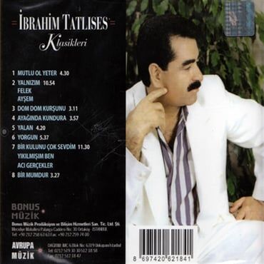 İBRAHİM TATLISES - KLASİKLERİ (1995) - CD JEWEL CASE AMBALAJINDA SIFIR