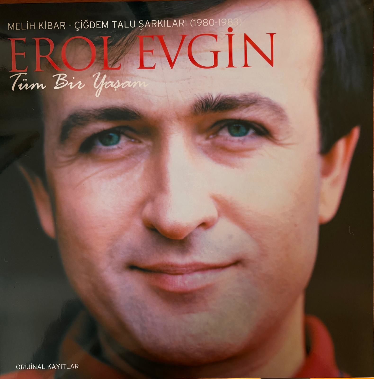 EROL EVGİN - TÜM BİR YAŞAM / MELİH KİBAR ÇİĞDEM TALU ŞARKILARI 1980-1983 (2006) - LP 2025 BASIM SIFIR PLAK