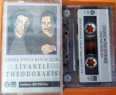 LIVANELI THEODORAKIS - GÜNEŞ TOPLA BENIM ICIN CASSETTE MADE IN TURKEY ''USED''