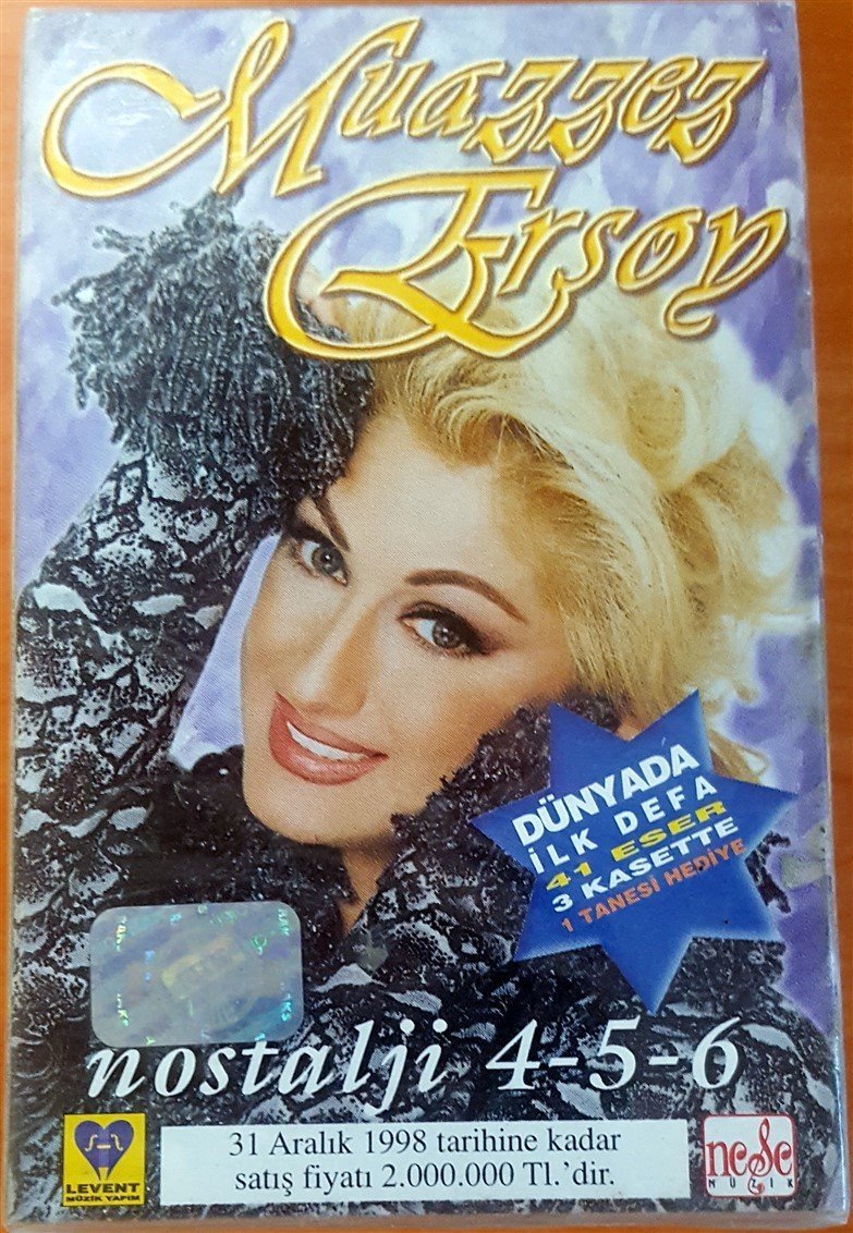 MUAZZEZ ERSOY - NOSTALJİ 4-5-6 3KASET SIFIR