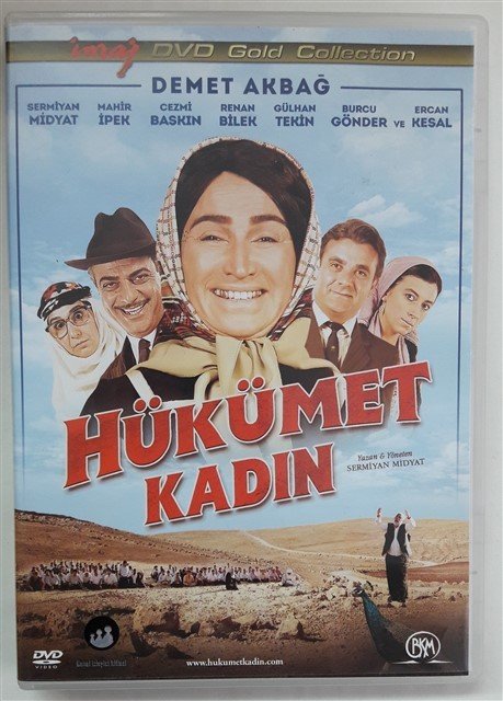 HÜKÜMET KADIN - DEMET AKBAĞ - ERCAN KESAL - SERMİYAN MİDYAT - DVD 2.EL