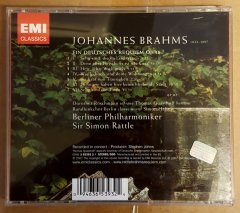 BRAHMS - EIN DEUTSCHES REQUIEM / SIMON RATTLE BERLIN PHILHARMONIC - CD 2.EL