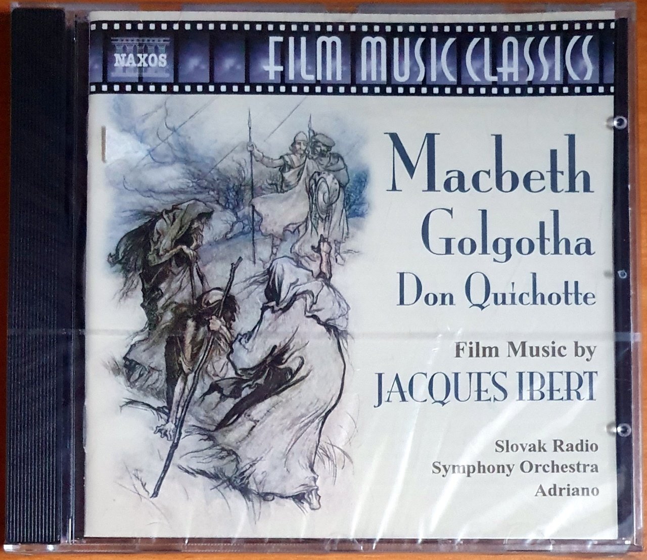 MACBETH, GOLGOTHA, DON QUICHOTTE / FILM MUSIC BY JACQUES IBERT (1990) - CD SIFIR