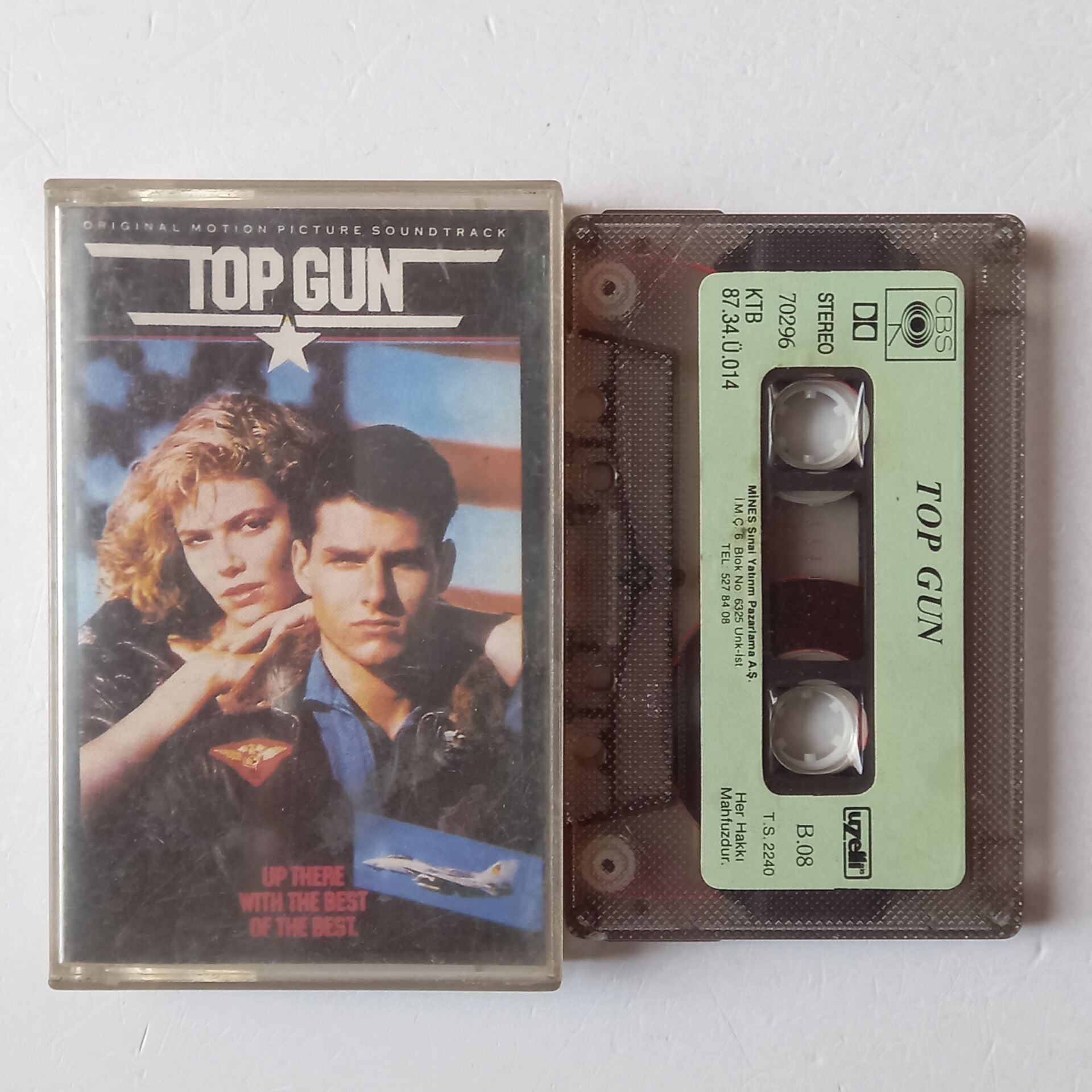 TOP GUN / ORIGINAL MOTION PICTURE SOUNDTRACK (1987) - KASET 2.EL