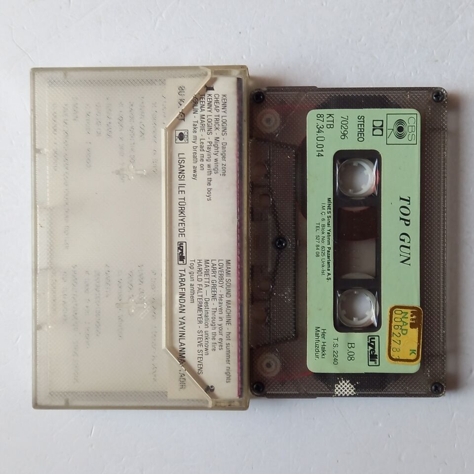 TOP GUN / ORIGINAL MOTION PICTURE SOUNDTRACK (1987) - KASET 2.EL
