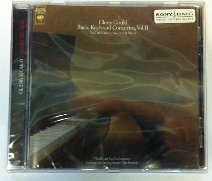 GLENN GOULD BACH CON. NO:2-4  VOL.2 CD SIFIR