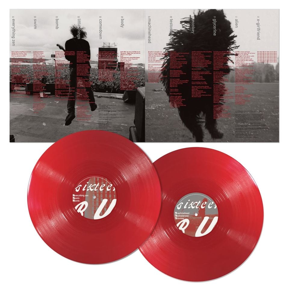 BUSH - SIXTEEN STONE (1994) - 2LP 2024 RED COLOURED EDITION SIFIR PLAK