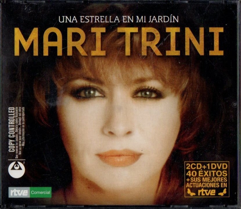 MARI TRINI - UNA ESTRALLA EN MI JARDIN / BEST OF (2005) - 2CD 1 DVD SPANISH POP ROCK BALLAD 2.EL