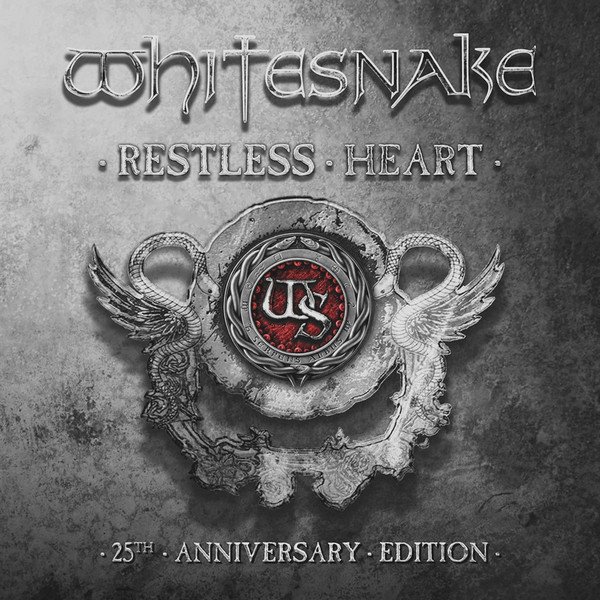 WHITESNAKE - RESTLESS HEART (1997) - 25th ANNIVERSARY GÜMÜŞ RENKLİ 2LP PLAK SIFIR