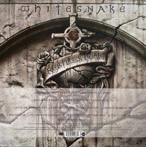 WHITESNAKE - RESTLESS HEART (1997) - 25th ANNIVERSARY GÜMÜŞ RENKLİ 2LP PLAK SIFIR