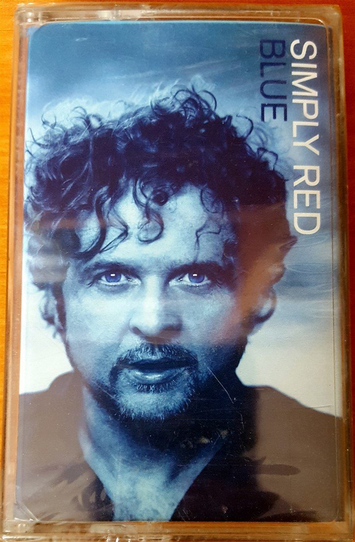 SIMPLY RED - BLUE CASSETTE MADE IN TURKEY ''NEW''