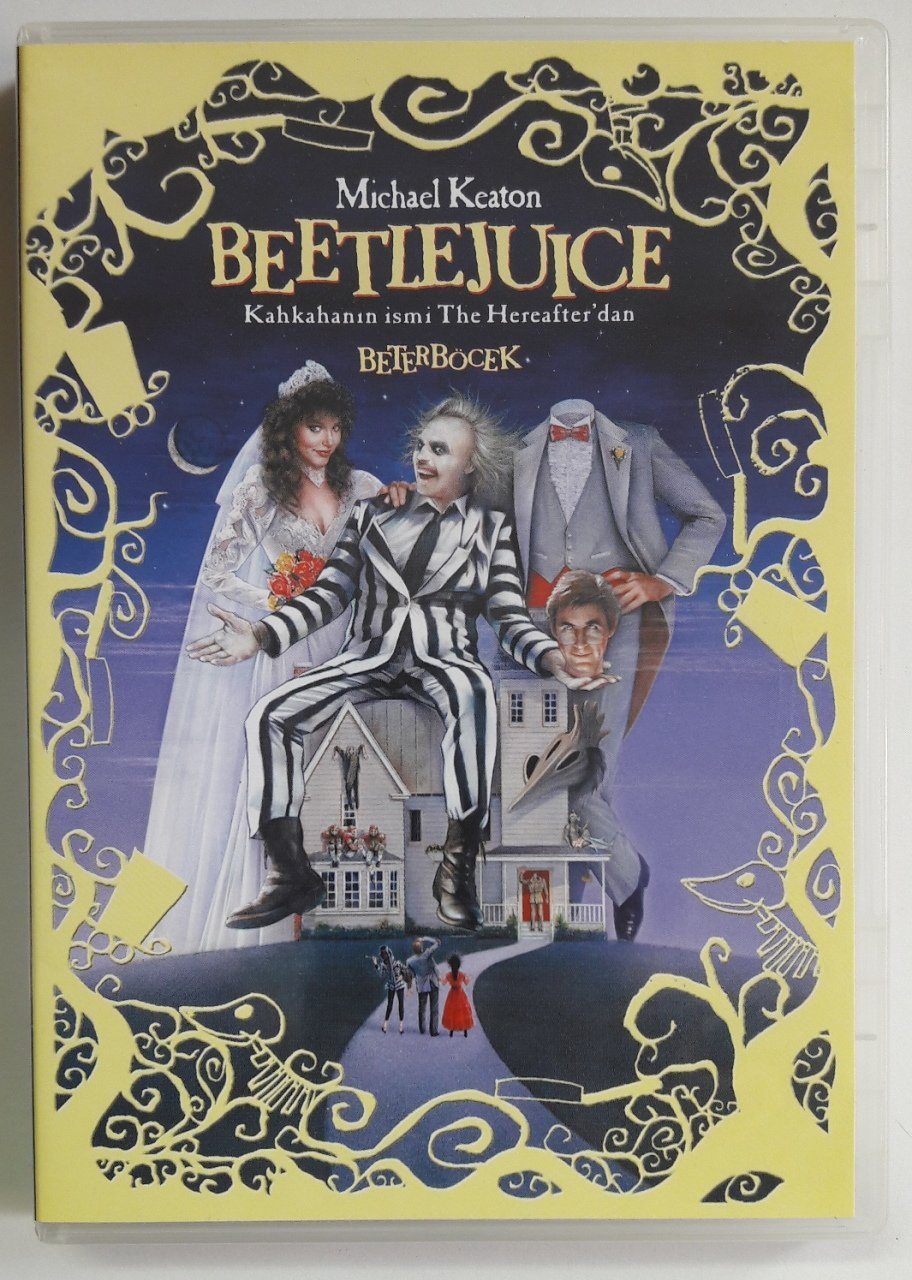 BEETLEJUICE - BETER BÖCEK - MICHAEL KEATON - ALEC BALDWIN - WINONA RYDER - TIM BURTON - DVD 2.EL