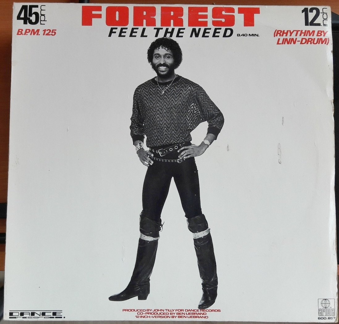 FORREST - FEEL THE NEED (1983) - 12'' MAXI SINGLE PLAK 2.EL