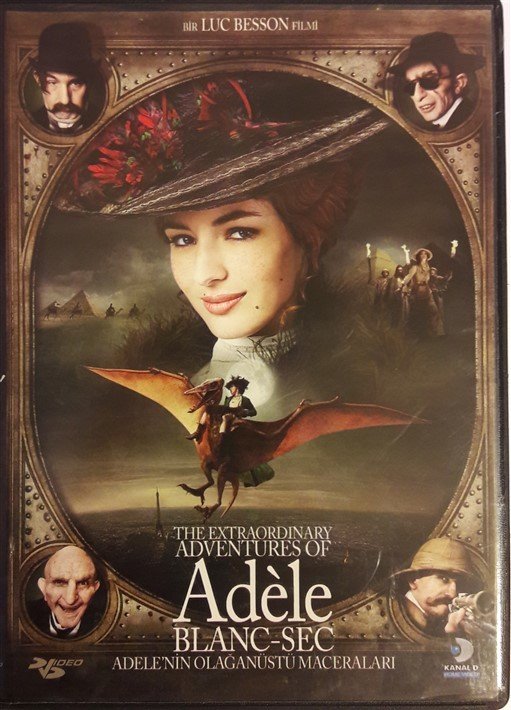 ADELE BLANC-SEC - ADELE'NİN OLAĞANÜSTÜ MACERALARI - LOUISE BOURGOIN - MATHIEU AMALRIC - LUC BESSON - DVD 2.EL