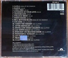ERIC CLAPTON - THE CREAM OF CLAPTON (1994) POLYDOR CD 2.EL