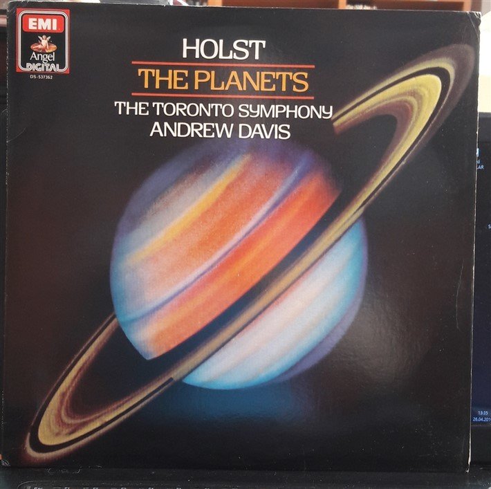 HOLST: THE PLANETS, THE TORONTO SYMPHONY, ANDREW DAVIS - PLAK 2.EL