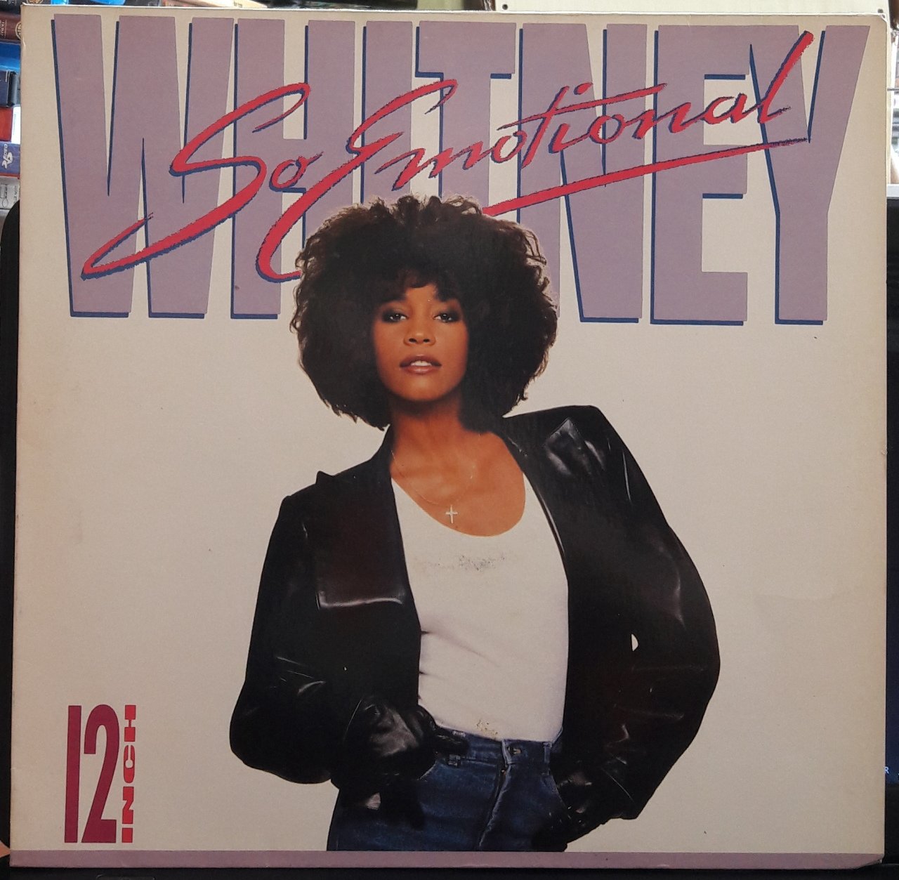 WHITNEY HOUSTON - SO EMOTIONAL (1987) - 12'' MAXI SINGLE VINYL PLAK 2.EL
