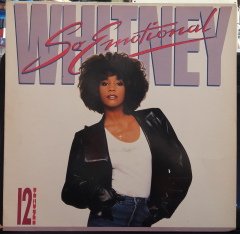 WHITNEY HOUSTON - SO EMOTIONAL (1987) - 12'' MAXI SINGLE VINYL PLAK 2.EL