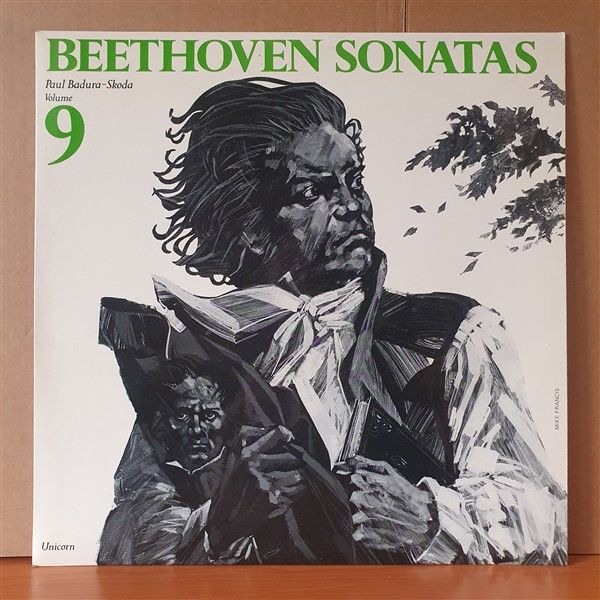 BEETHOVEN SONATAS / PAUL BADURA-SKODA VOLUME 9 (1953) - LP 2.EL PLAK