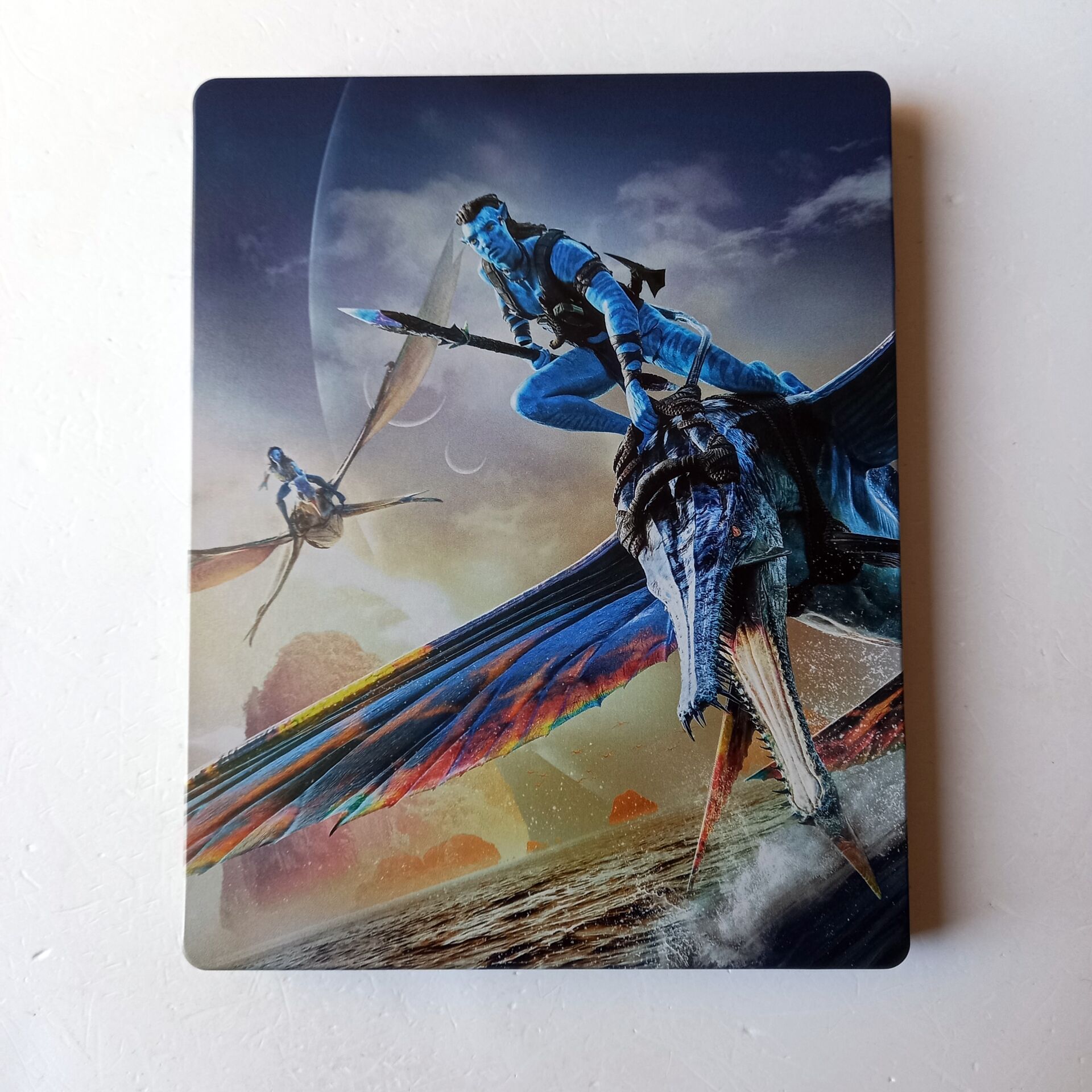 AVATAR: THE WAY OF WATER - SAM WORTHINGTON, ZOE SALDANA - YÖN.: JAMES CAMERON - 3BLU-RAY 4K STEELBOOK METAL KUTU 2.EL TÜRKÇE ALTYAZI YOKTUR