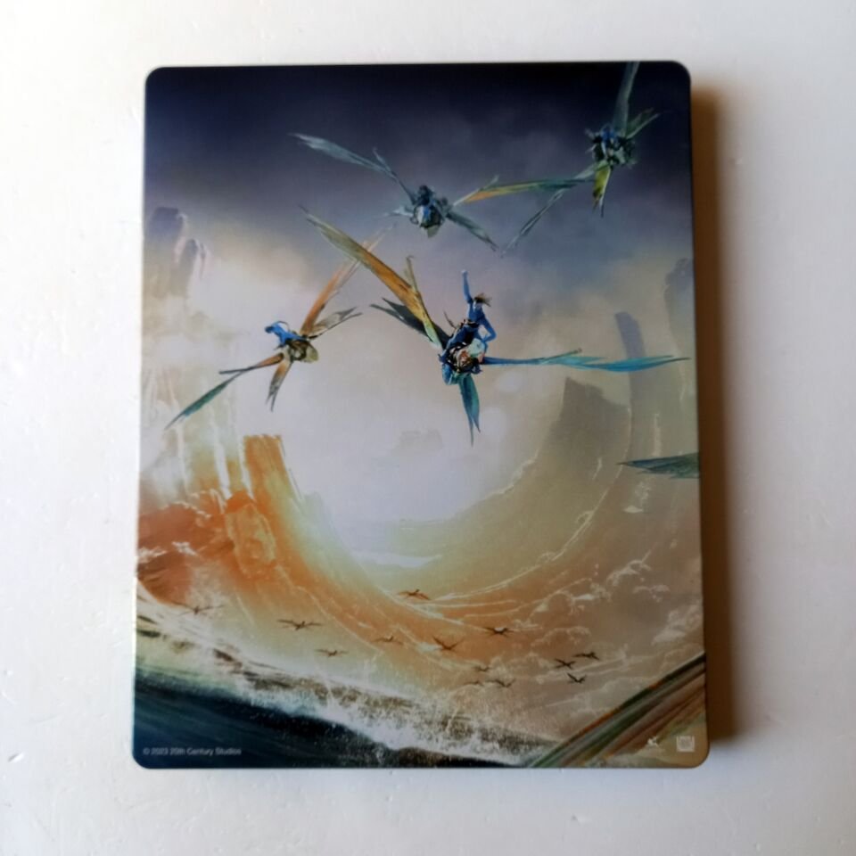 AVATAR: THE WAY OF WATER - SAM WORTHINGTON, ZOE SALDANA - YÖN.: JAMES CAMERON - 3BLU-RAY 4K STEELBOOK METAL KUTU 2.EL TÜRKÇE ALTYAZI YOKTUR