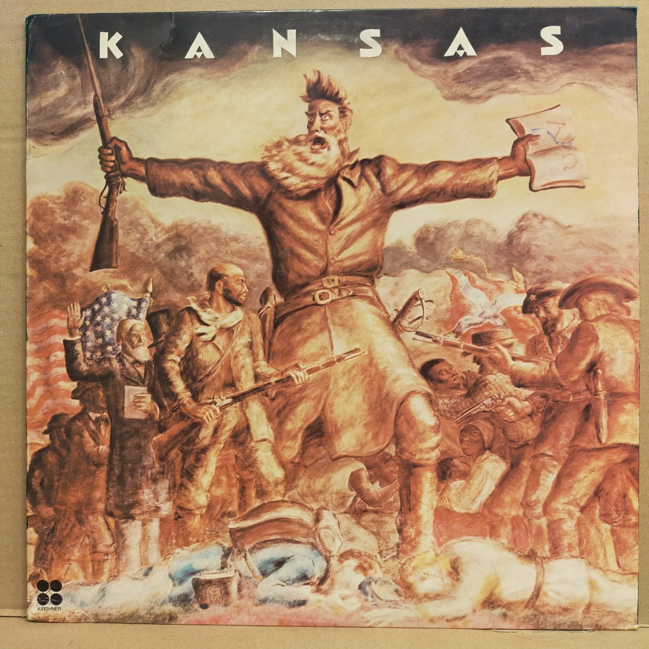 KANSAS - KANSAS (1974) - LP SIFIR GİBİ 2.EL PLAK