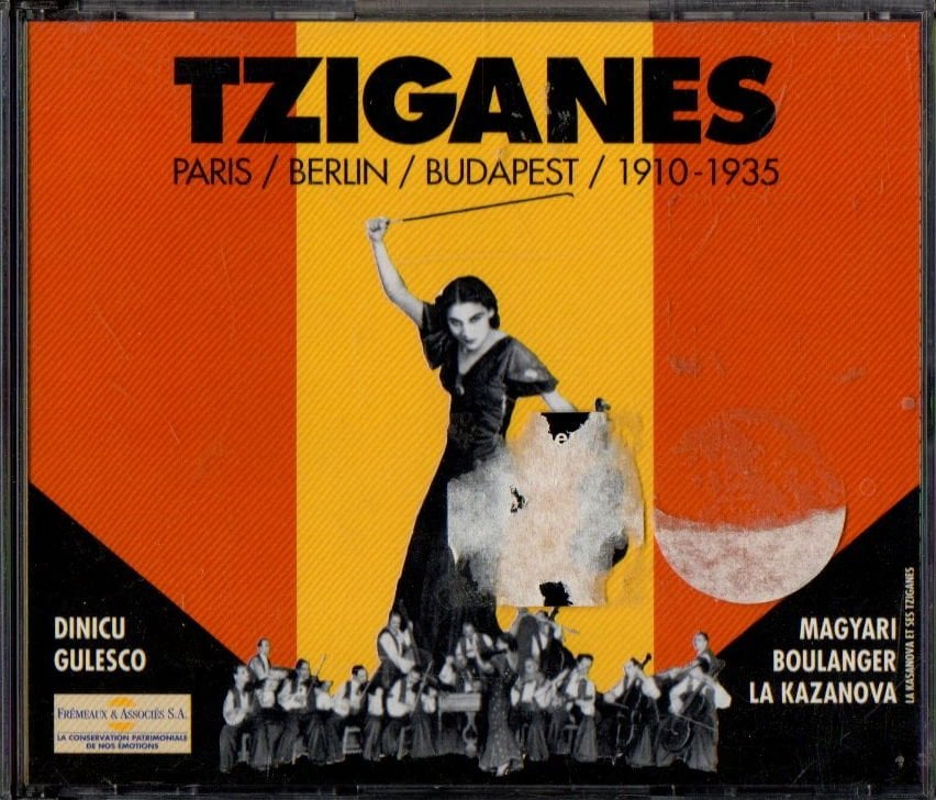 TZIGANES PARIS BERLIN BUDAPEST 1910 1935 (1993) - 2CD COMPILATION ÇİGAN MÜZİĞİ DERLEMESİ 2.EL
