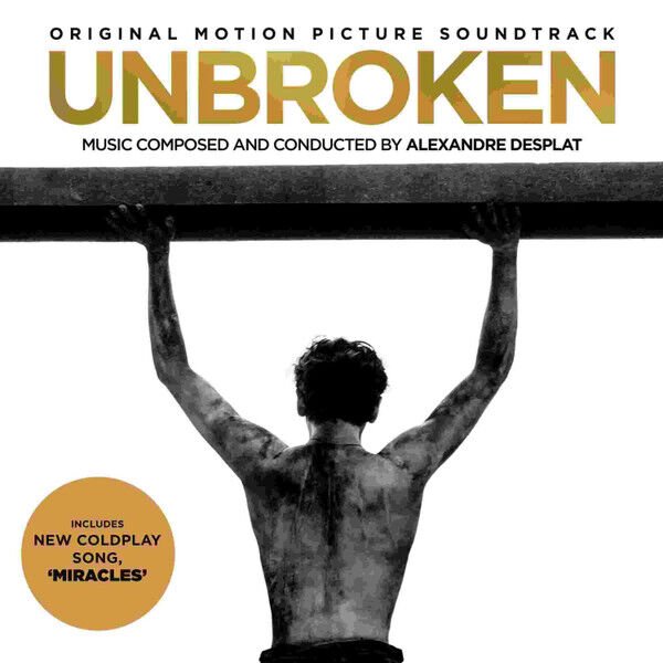 UNBROKEN / ORIGINAL MOTION PICTURE SOUNDTRACK - ALEXANDRE DESPLAT (2014) - CD AMBALAJINDA SIFIR