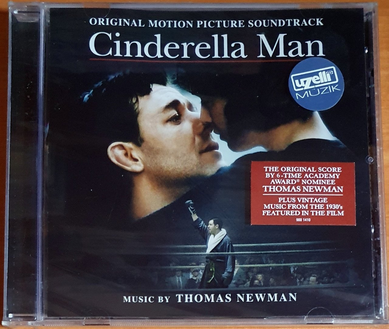 CINDERELLA MAN SOUNDTRACK / THOMAS NEWMAN (2005) - CD SIFIR