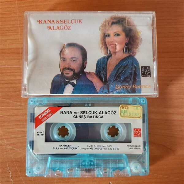 RANA & SELÇUK ALAGÖZ - GÜNEŞ BATINCA (1987) - KASET 2.EL